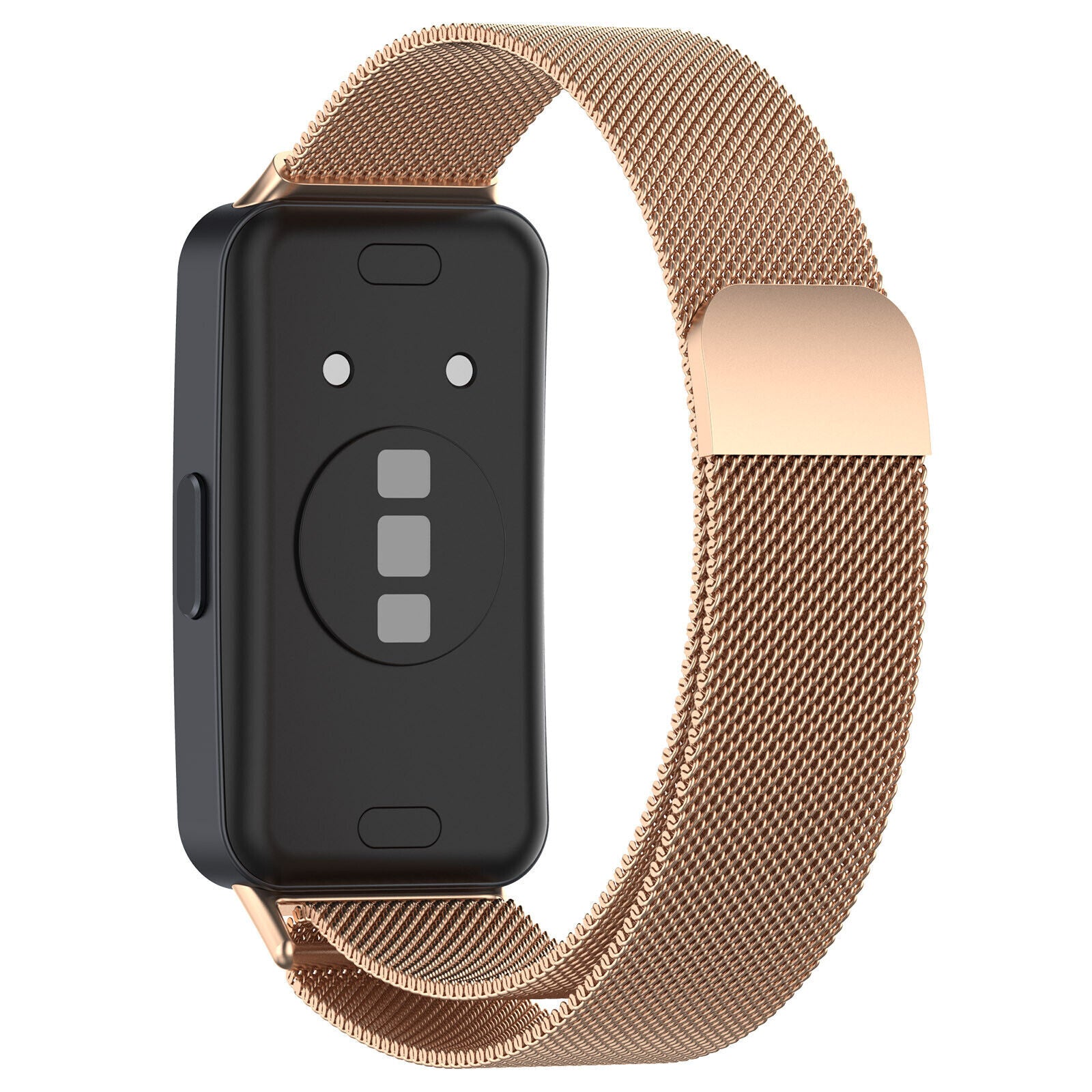 Huawei Band 10 Milanese band (rosé goud)