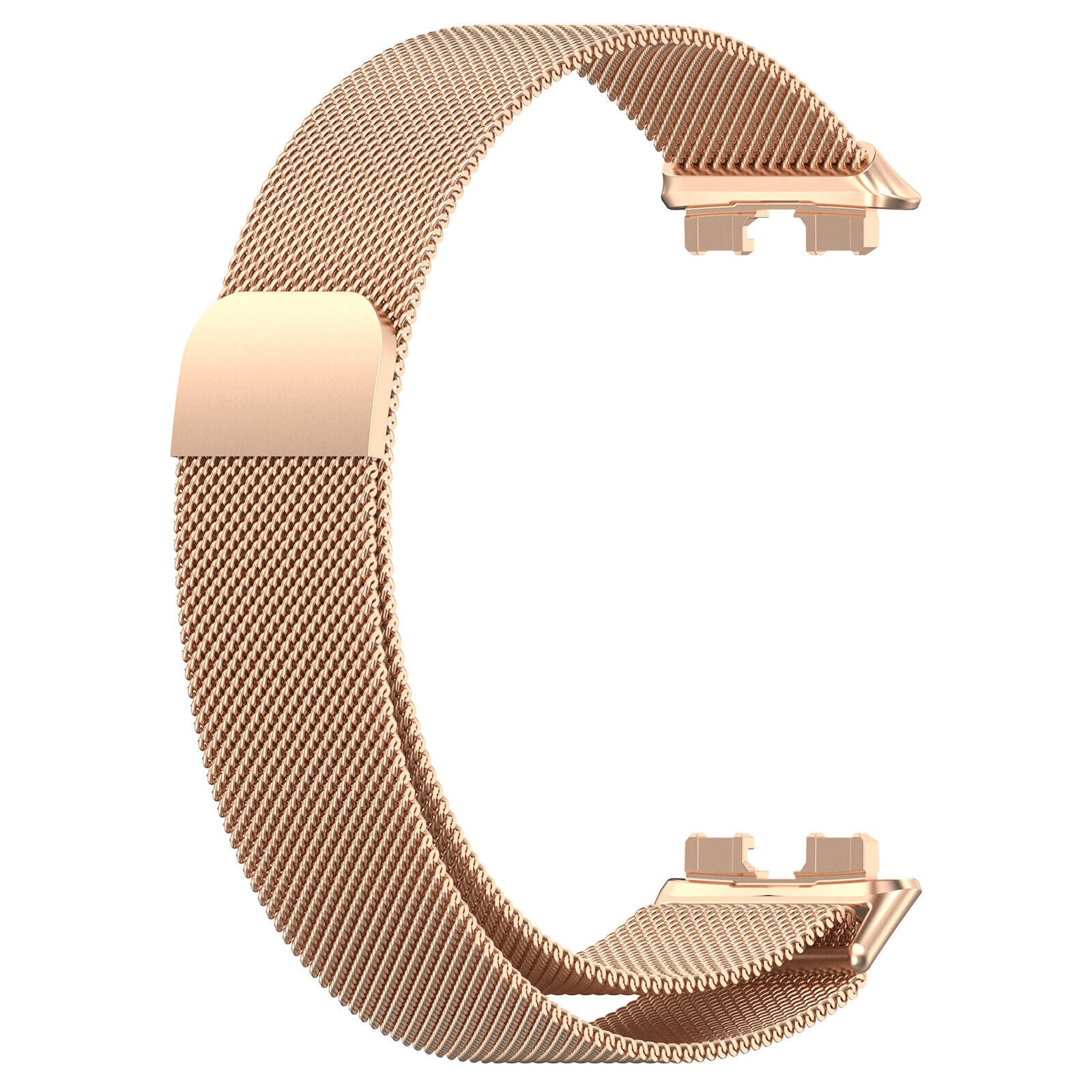 Huawei Band 10 Milanese band (rosé goud)