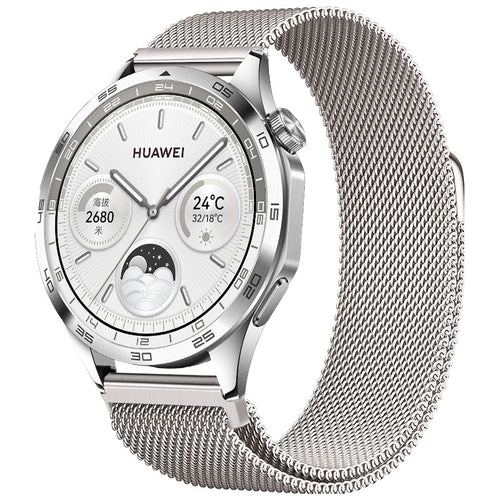 Huawei Watch 5 - 42mm Milanese Strap (Starlight)