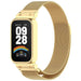 Xiaomi Smart Band 9 Active Milanese band (goud)