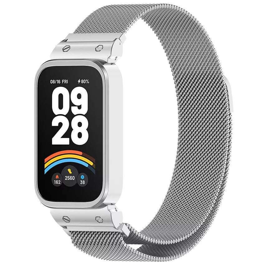 Stainless Steel Mi Watch Color Silver Watch Bands Xiaomi Watch