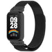 Xiaomi Smart Band 9 Active Milanese band (zwart)