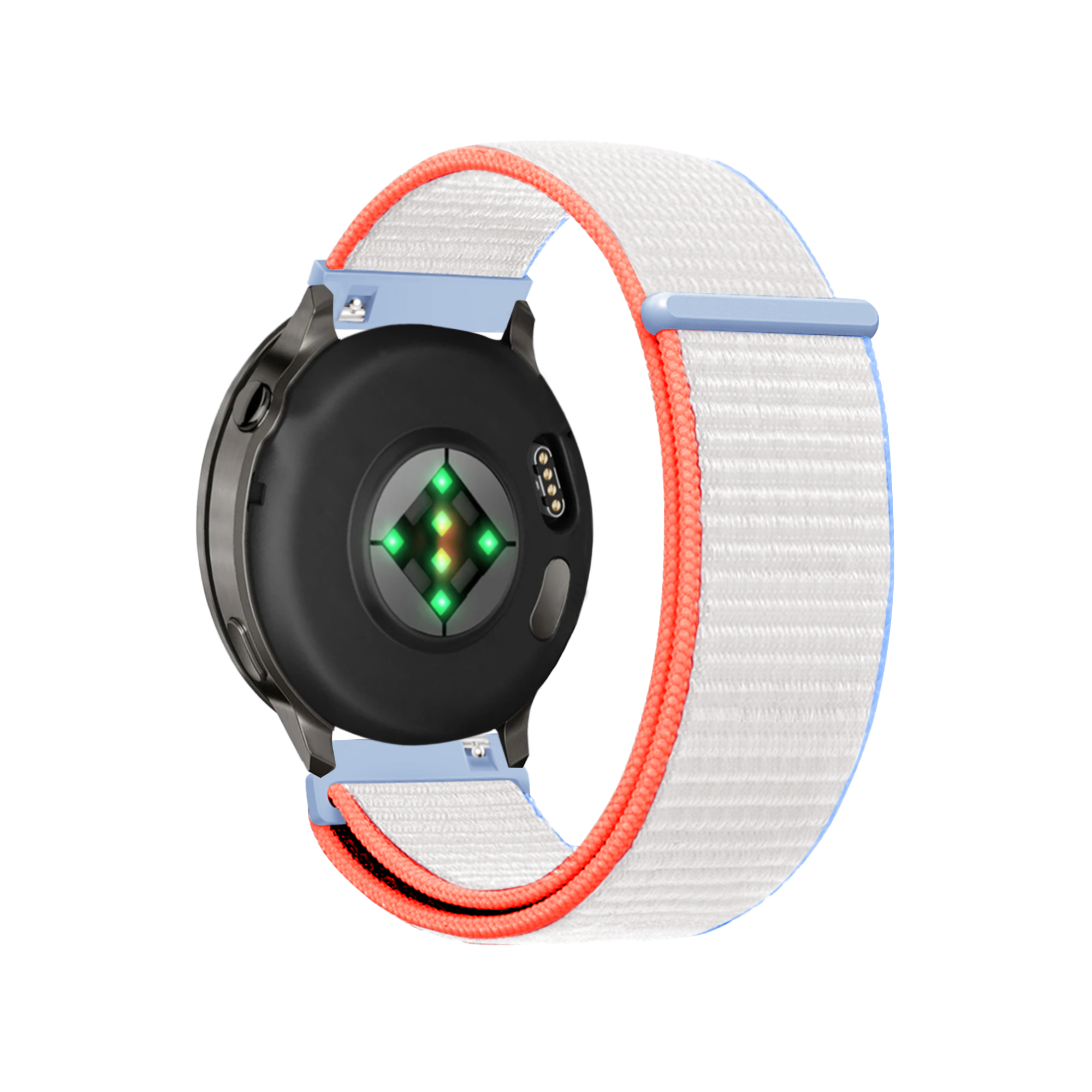 Bandz Garmin Vivomove 3s Nylon Loop Strap (Milk White)