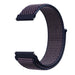 Nylon horlogeband 20mm - universeel - indigo blauw