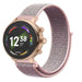 Fossil Gen 6 (42mm) Nylon Strap (Grey/Pink)