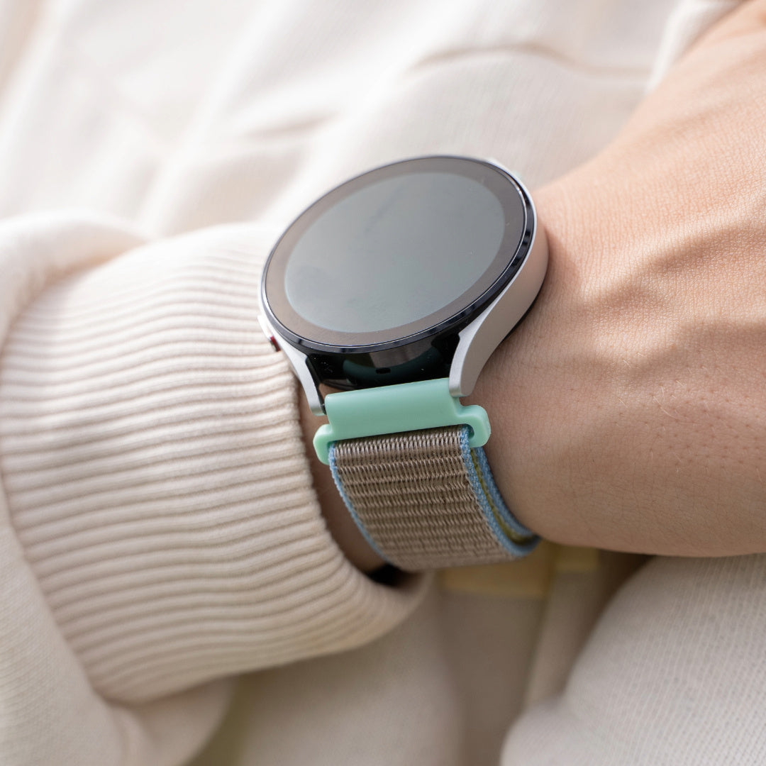 Withings Steel HR - 40mm nylon bandje (camel)