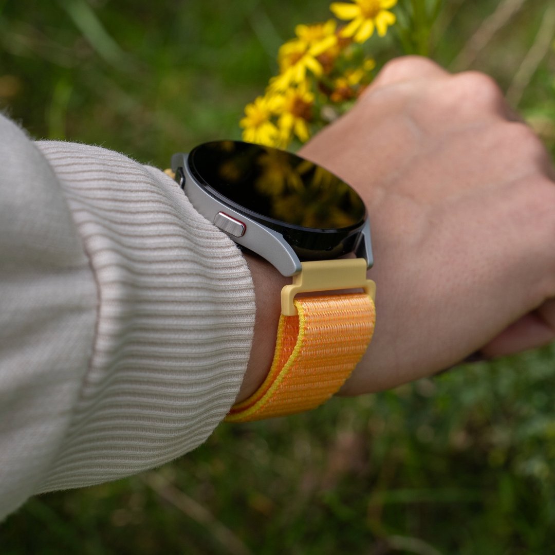 Suunto Vertical 2 nylon bandje (lichtgeel)