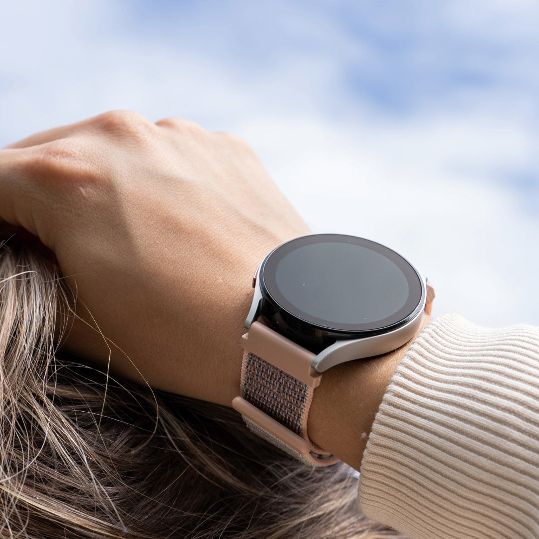 Amazfit GTR Mini nylon bandje (pink sand)