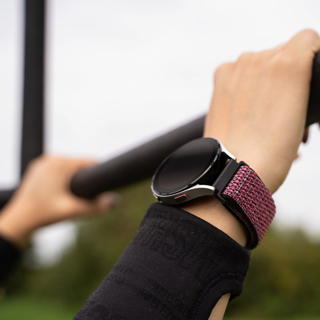Amazfit GTR Mini nylon bandje (true berry)