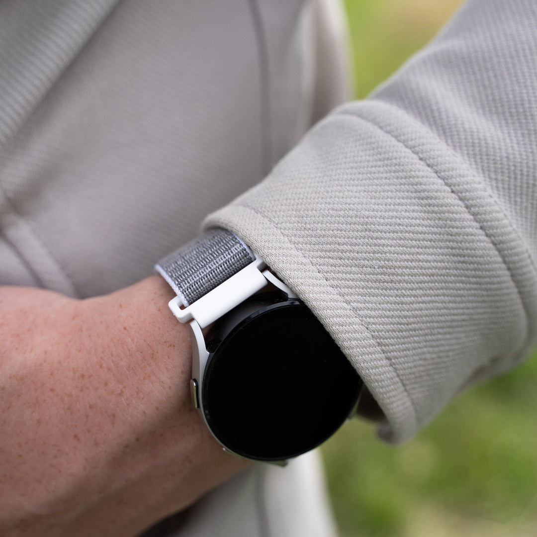 Withings ScanWatch Nova nylon bandje (zeeschelp)