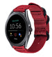 Fossil Gen 5e - 44mm nylon gesp band (rood)