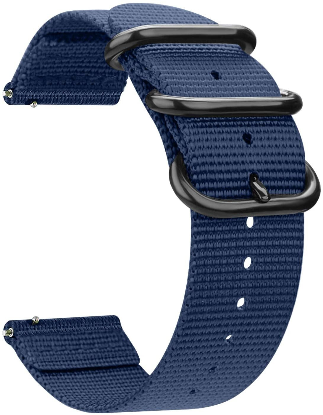 Withings Steel HR - 40mm nylon gesp band (blauw)