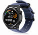 Huawei Watch GT nylon gesp band (blauw)