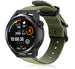 Huawei Watch GT nylon gesp band (groen)