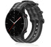 Amazfit GTR 2 nylon gesp band (zwart/grijs)