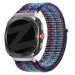 Bandz Samsung Galaxy Watch Ultra nylon loop band (blauw mix)