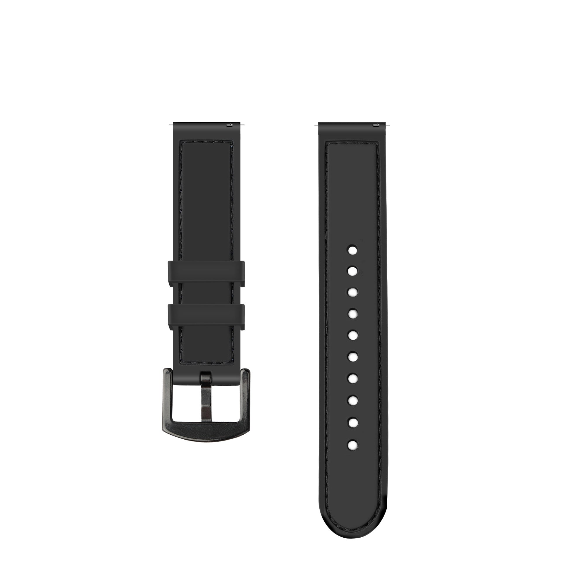 Amazfit Bip U (Pro) nylon hybrid bandje (zwart)