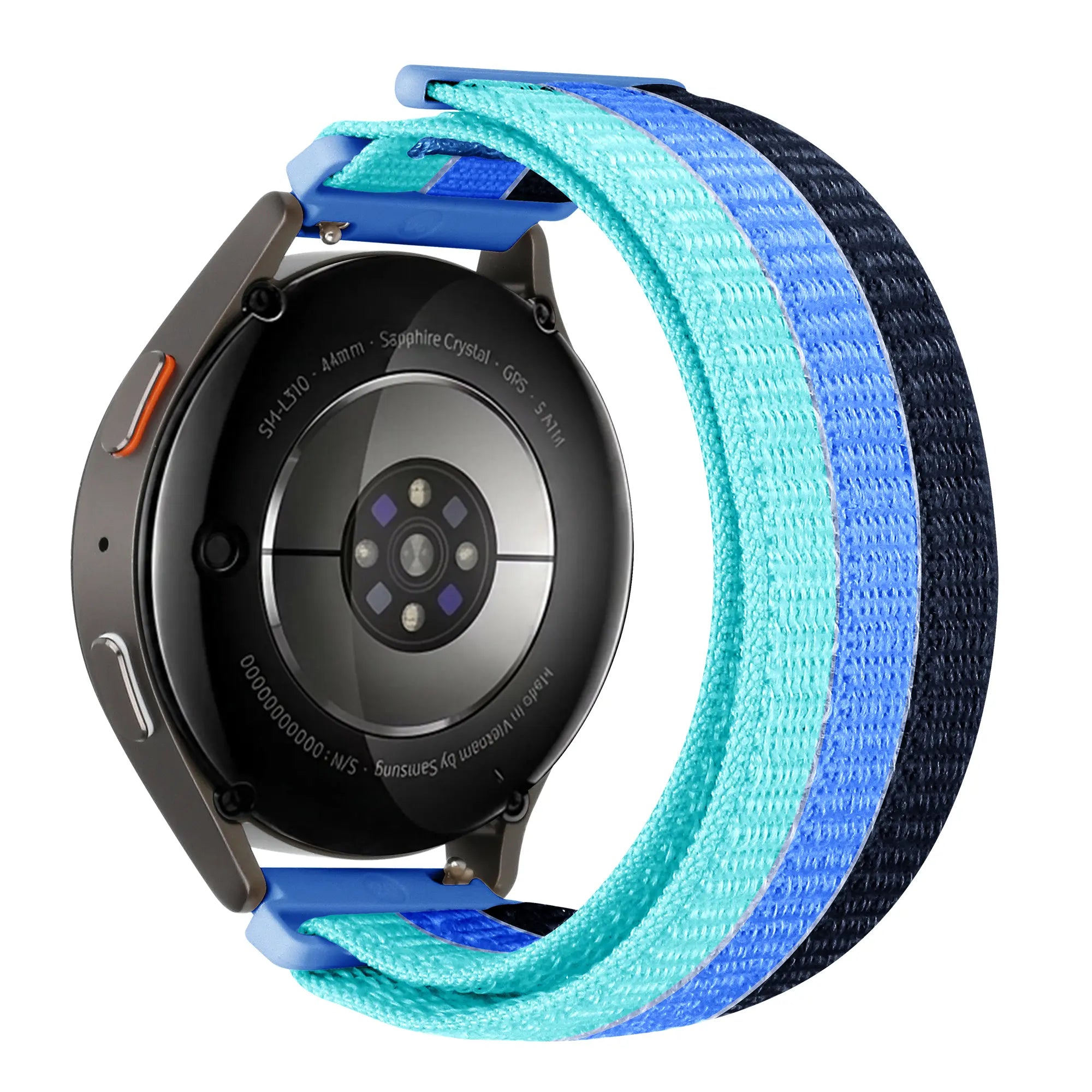 Garmin Forerunner 645 Triple Nylon Strap (Blue Mix)