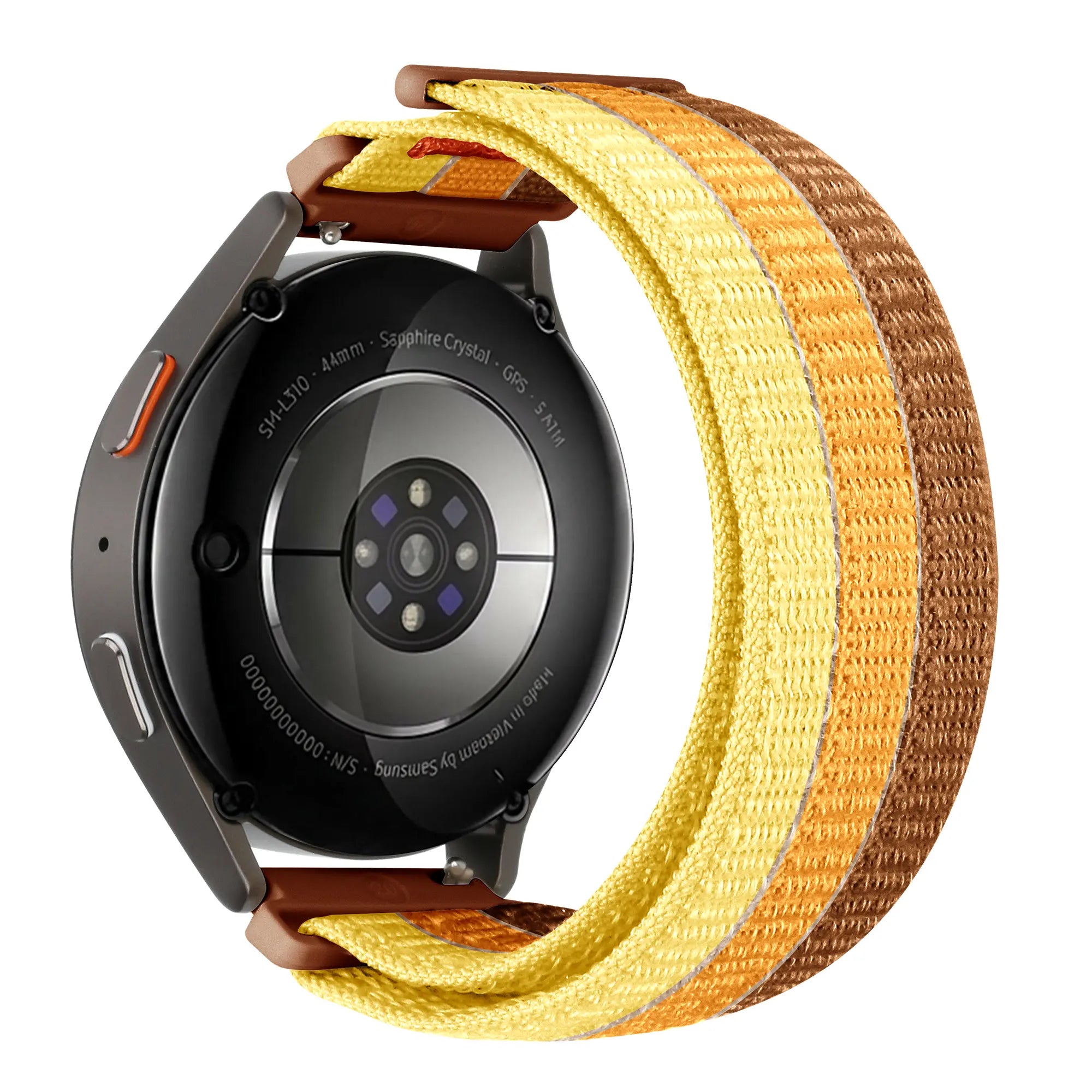 Garmin Forerunner 245 Triple Nylon Strap (Orange Mix)