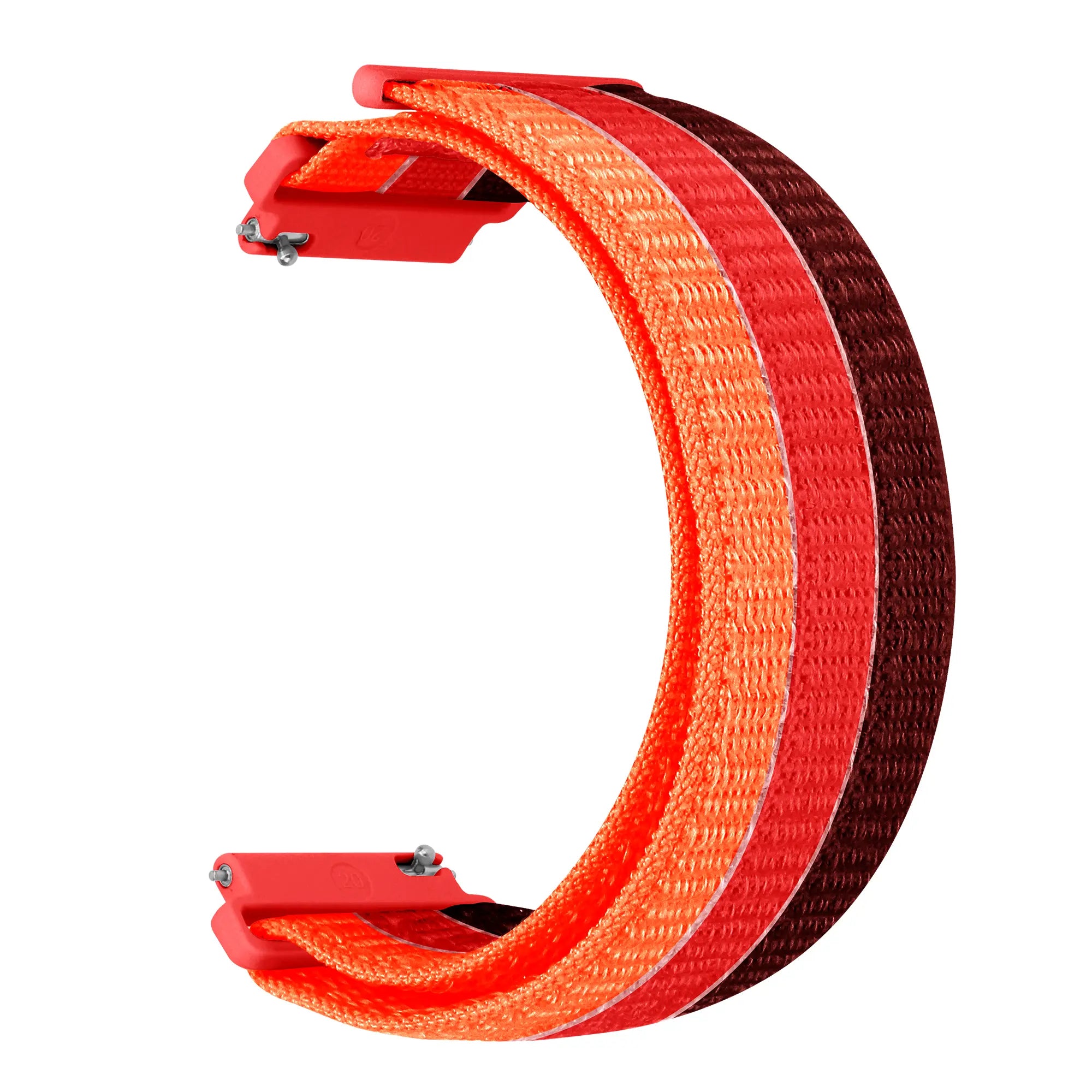 Garmin Forerunner 645 Triple Nylon Strap (Red Mix)