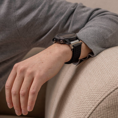 Garmin Fenix 8 - 51mm Nylon Strap (Black)