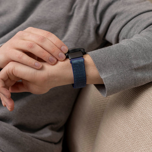 Garmin Fenix 8 - 51mm Nylon Buckle Strap (Blue)