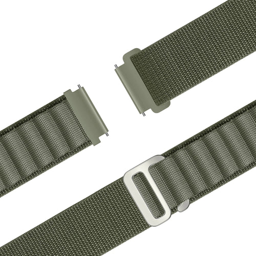 Bandz OnePlus Watch Lite Alpine nylon band (olijf)