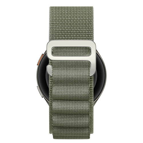 Bandz OnePlus Watch Lite Alpine nylon band (olijf)