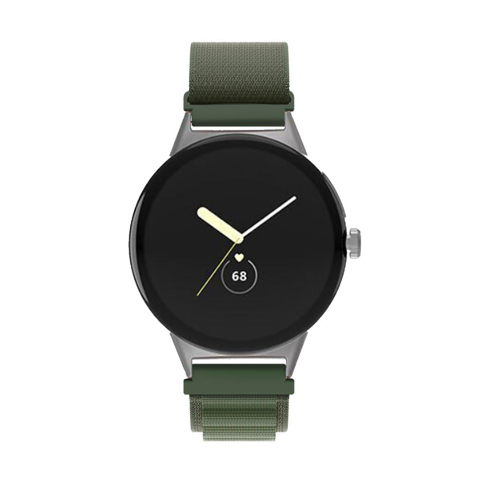Google Pixel Watch 4 - 45mm Alpine bandje (groen)
