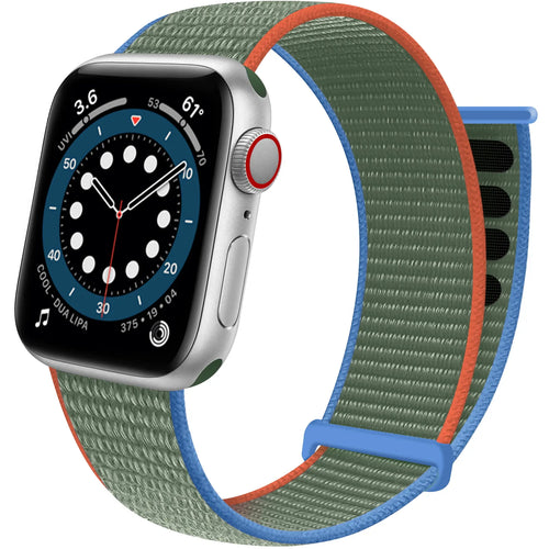 Apple Watch Nylon Loop Strap (Olive)