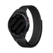 Samsung Galaxy Watch FE 'One push' nylon band (zwart)