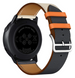 OnePlus Watch leren bandje (wit/donkerblauw)