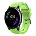 OnePlus Watch siliconen bandje (lichtgroen)