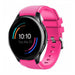 OnePlus Watch siliconen band (knalroze)