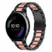 OnePlus Watch Steel Strap (Black/Pink)