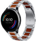 OnePlus Watch 3 houten/stalen band (zilver)