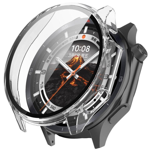 OnePlus Watch 3 PC case met glas (transparant)
