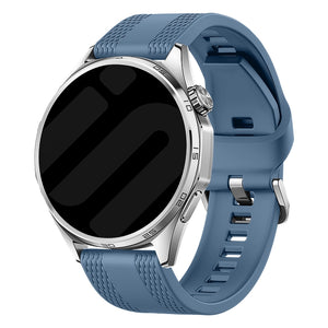 Suunto Run One Push Silicone Strap (Grey-Blue)