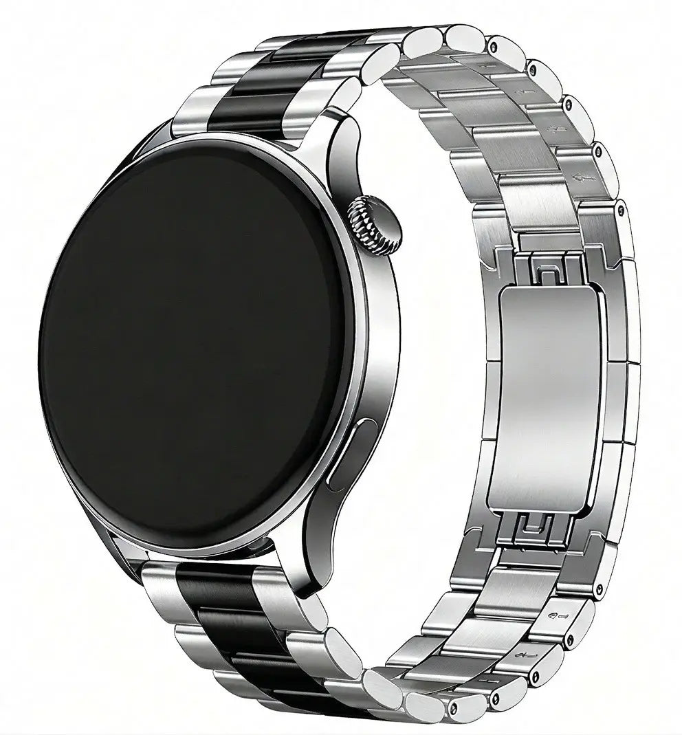 Suunto Race One Push' Steel Strap (Silver/Black)