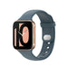 Oppo Watch siliconen bandje (grijsblauw)