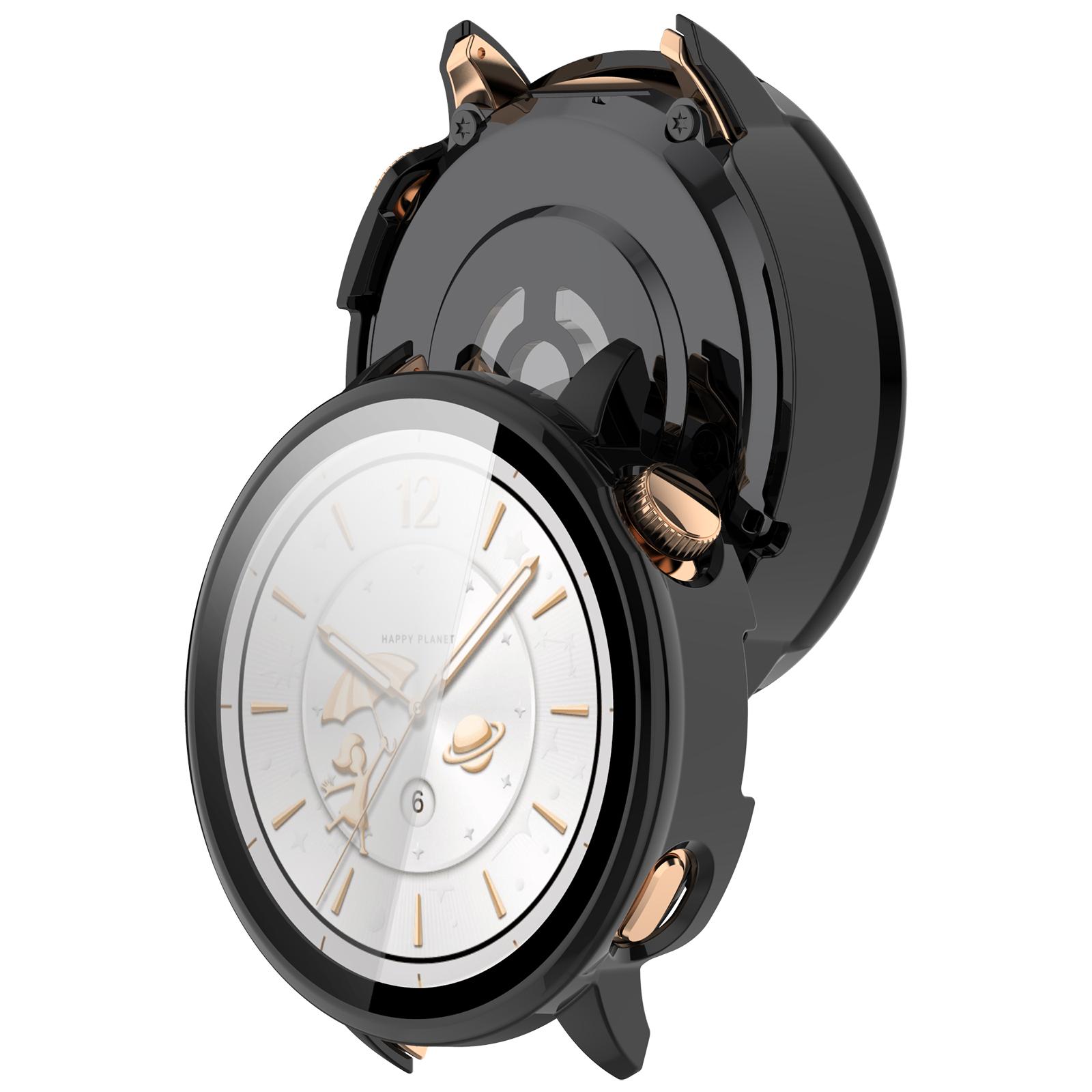 OnePlus Watch 3 - 43mm hard case met glas (zwart)