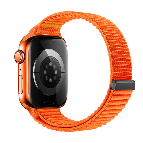 Apple Watch Ultra wave nylon bandje (oranje)