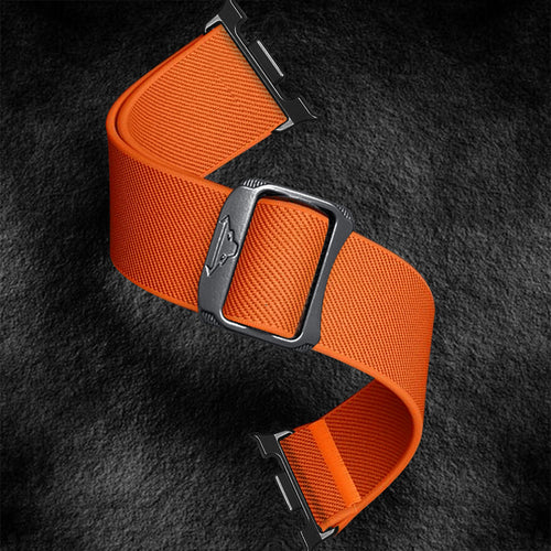 Samsung Galaxy Watch 8 Classic Elastic Strap (Orange)