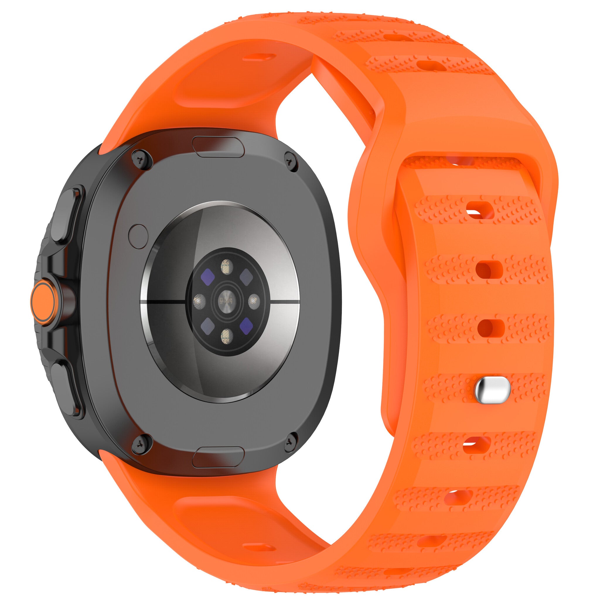 Samsung Galaxy Watch 8 Classic Outdoor Silicone Strap (Orange)