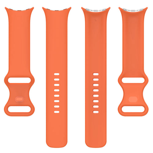 Google Pixel Watch 4 - 45mm Silicone Classic Strap (Orange)