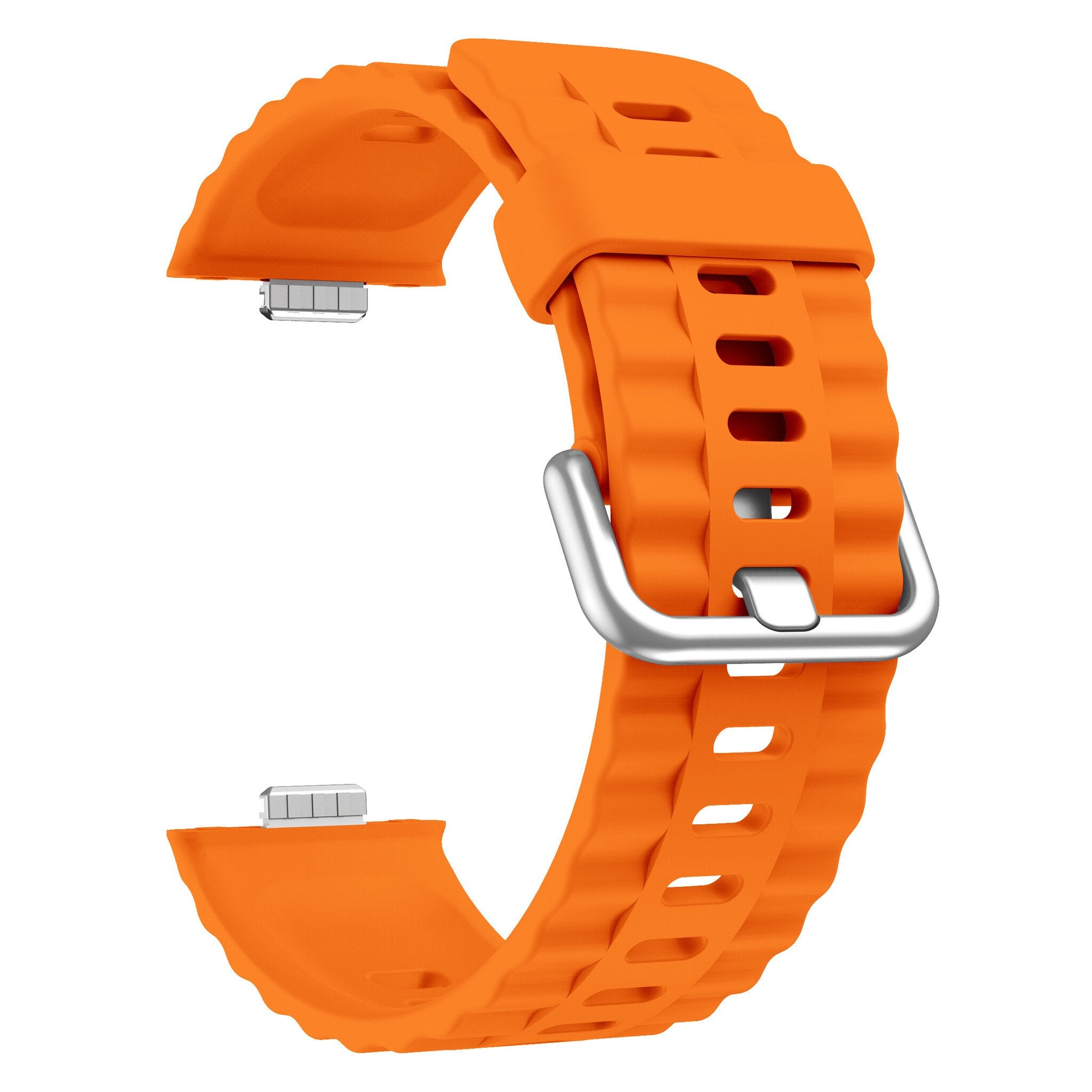 Huawei Watch Fit 3 Silicone Classic Strap (Orange)