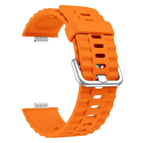 Huawei Watch Fit 5 Pro Silicone Strap 'Classic' (Orange)