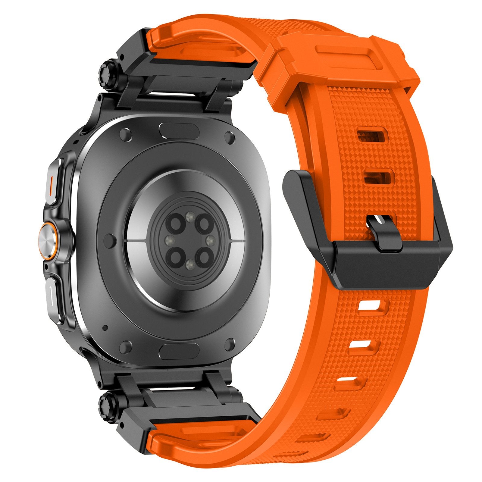 Samsung Galaxy Watch Ultra 'Explorer' TPU Band (Orange with Black) 