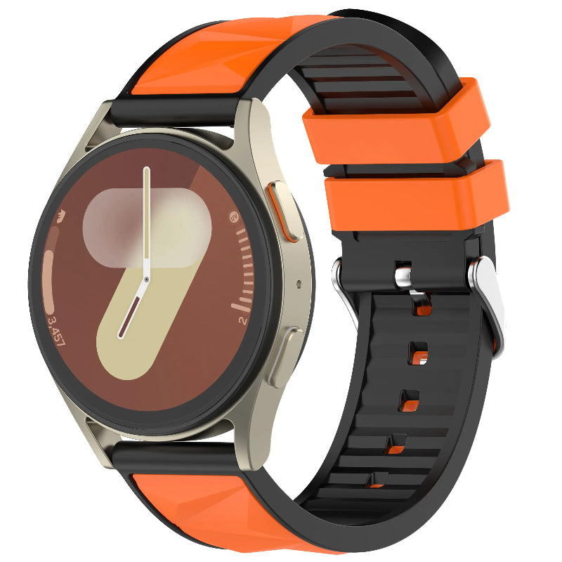 Suunto Nautic S diamond sport band (oranje/zwart)