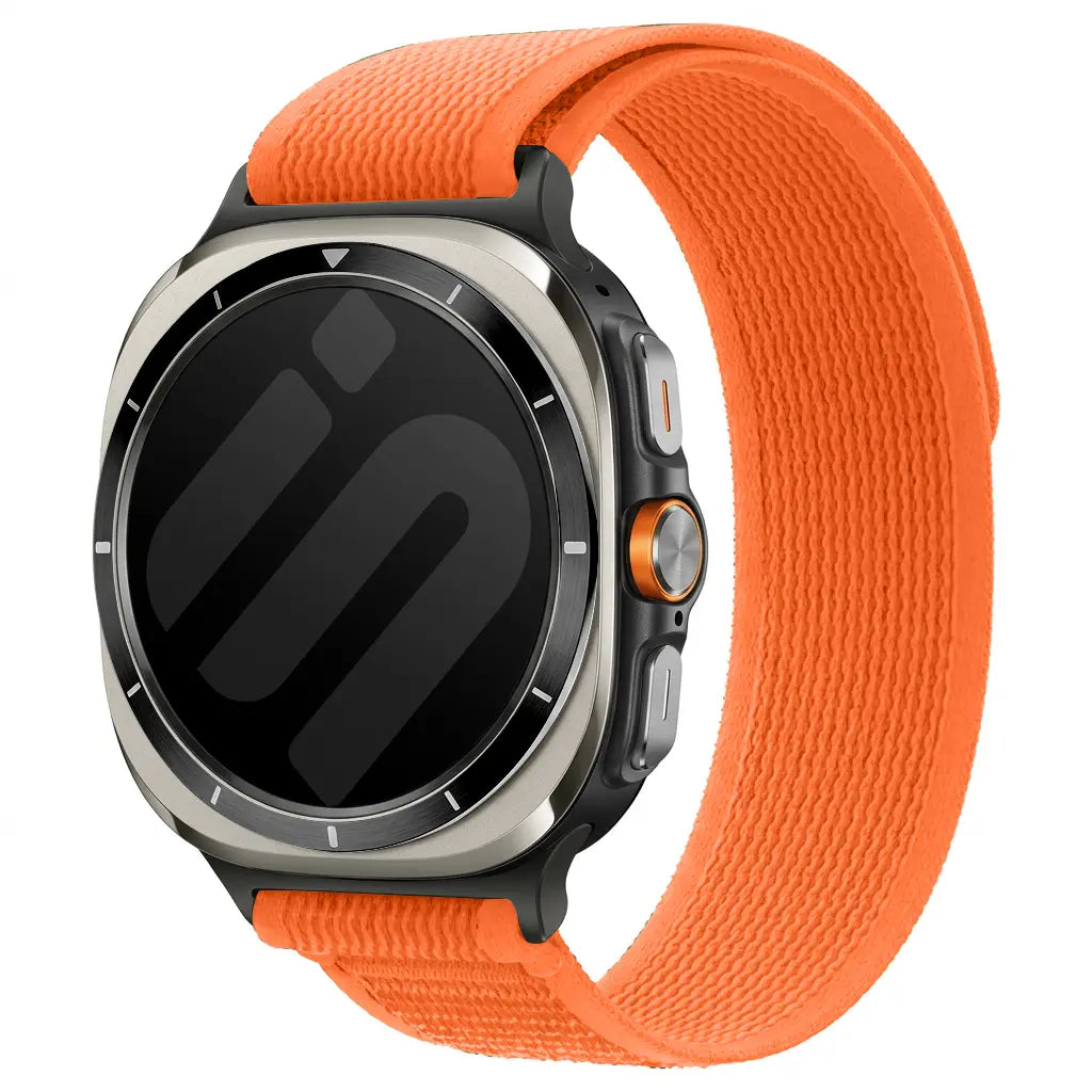 galaxy watch ultra 2 trail band orange